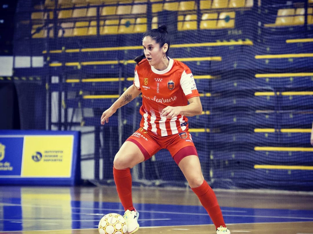 Carina Núñez, subcampeona en la Liga de Futsal Femenino de España