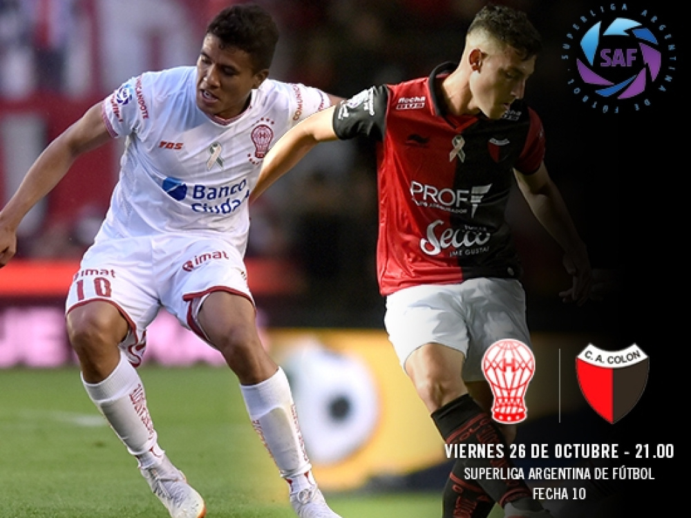 Huracán venció 3-2 a Colón