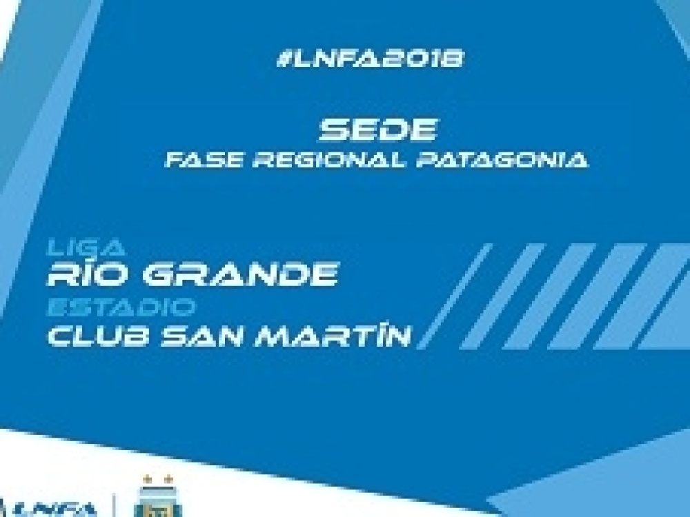 La Fase Regional Patagonia se jugará en Río Grande