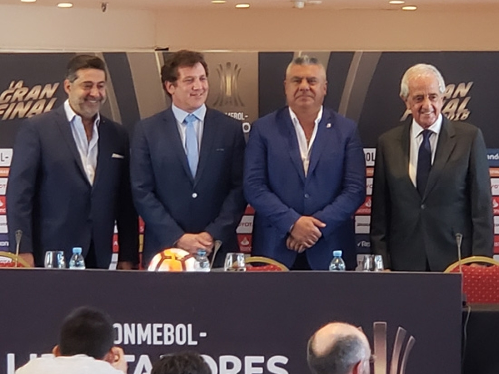 Conferencia de prensa Conmebol