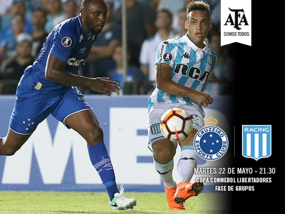 Racing cayó ante Cruzeiro