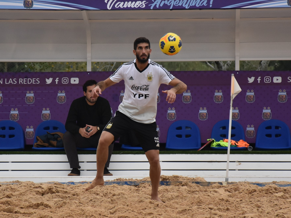 La Selección de Playa comenzó la segunda semana de trabajo