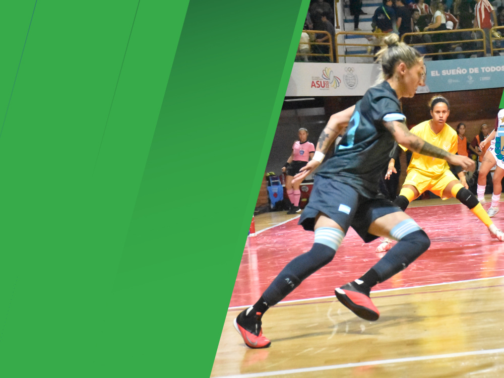 La Selección femenina de futsal venció 6-0 a Chile en la anteúltima jornada de los Juegos ODESUR