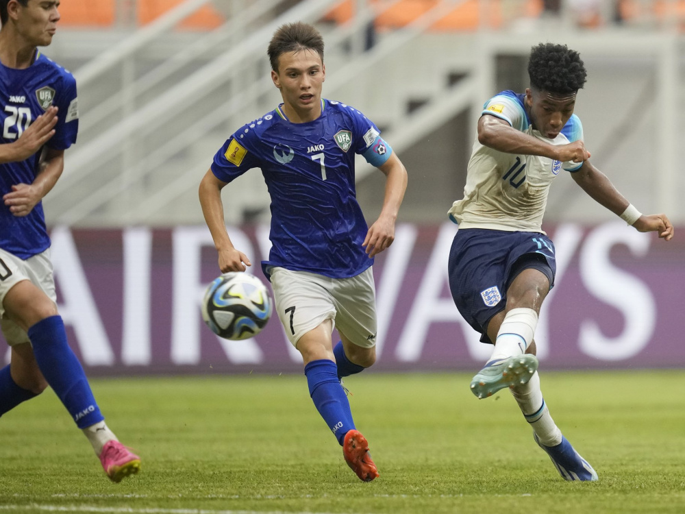 Uzbekistán dejó afuera a Inglaterra y está en cuartos de final del Mundial Sub-17