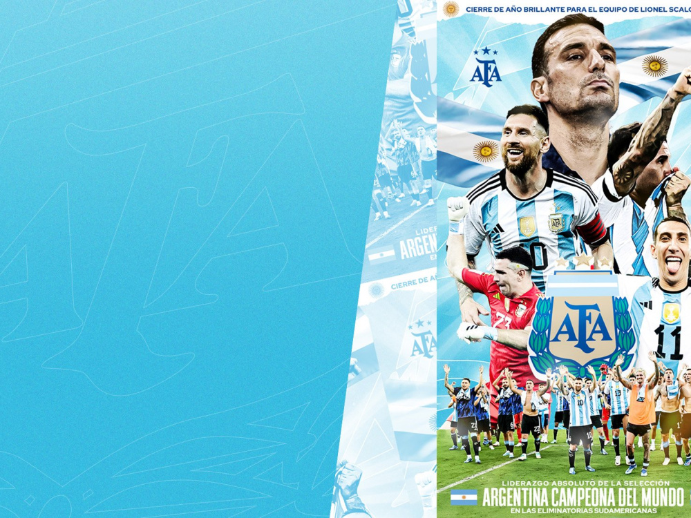 Liderazgo absoluto de la Selección Argentina campeona del mundo en las Eliminatorias Sudamericanas
