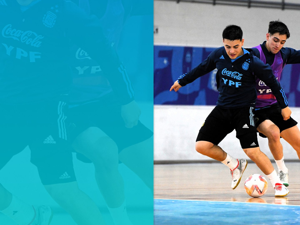 Intensa actividad y una agenda cargada de competencias para las Selecciones Argentinas de Futsal 