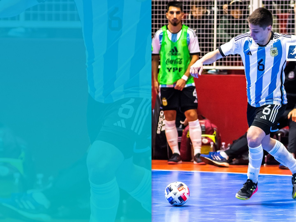Argentina jugará contra Brasil por el título de la Liga Evolución de Futsal