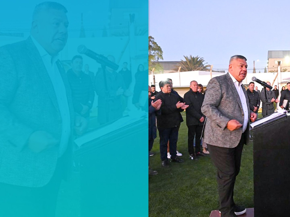 El Presidente visitó Deportivo Madryn