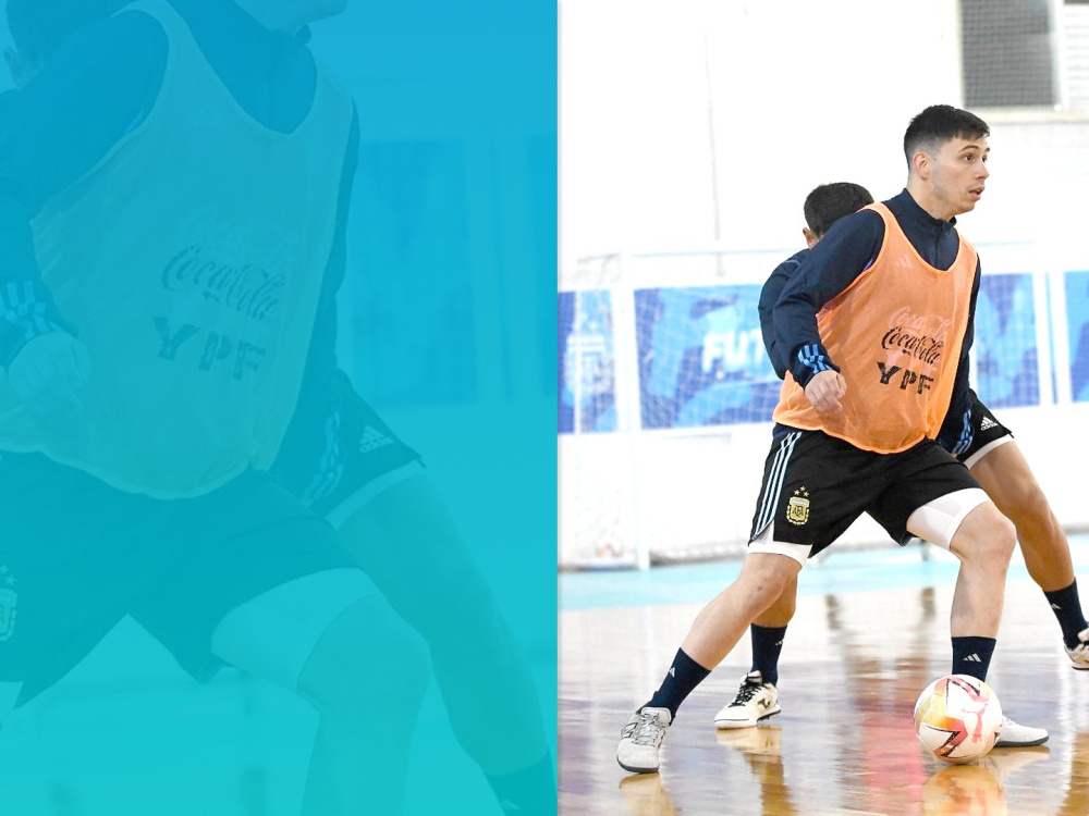 La Selección realizó su primera práctica de cara a los partidos con Brasil por la Liga Evolución