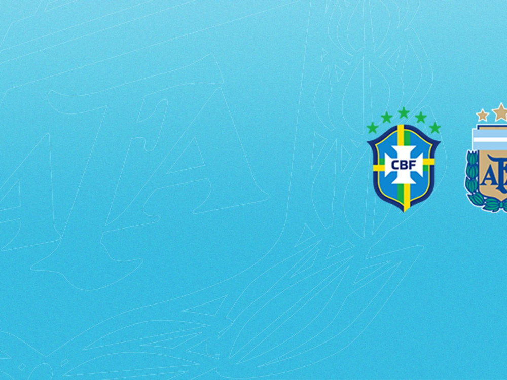 Retiro de credenciales para el partido entre Brasil y Argentina