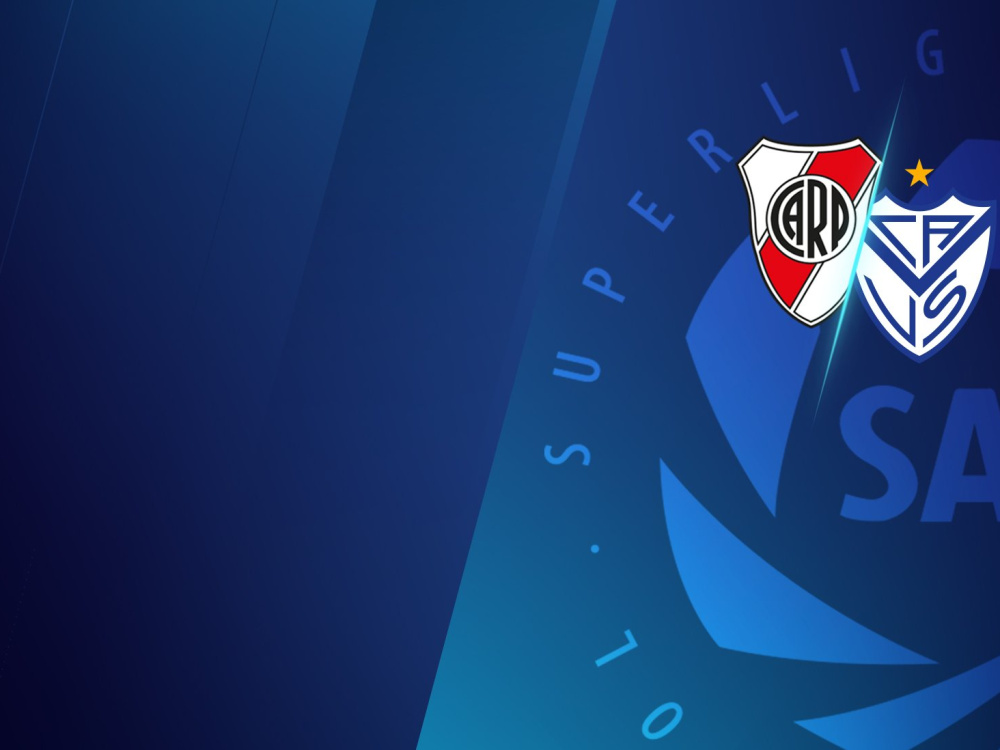 Vélez venció 2-1 a River en el cierre de la jornada dominical 