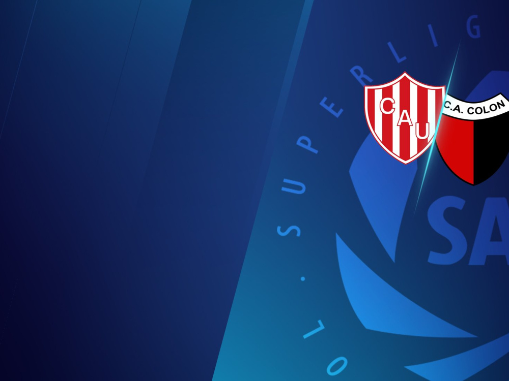 Unión le ganó a Colón por 1 a 0