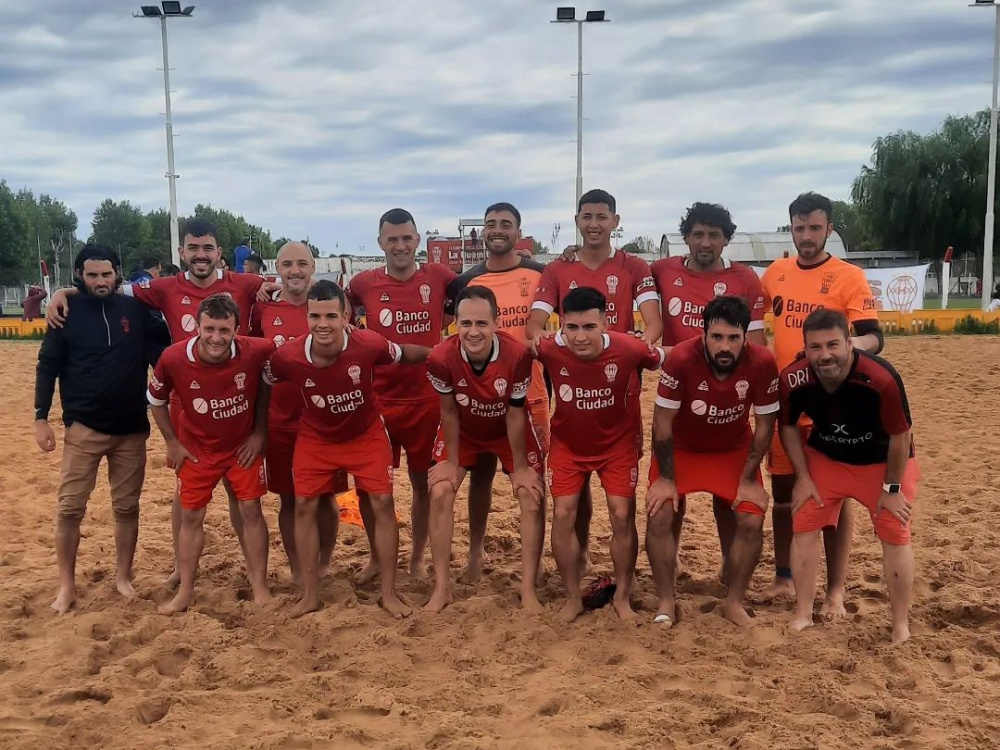 Fútbol Playa: se jugaron partidos de los Torneos por la Permanencia y Promoción