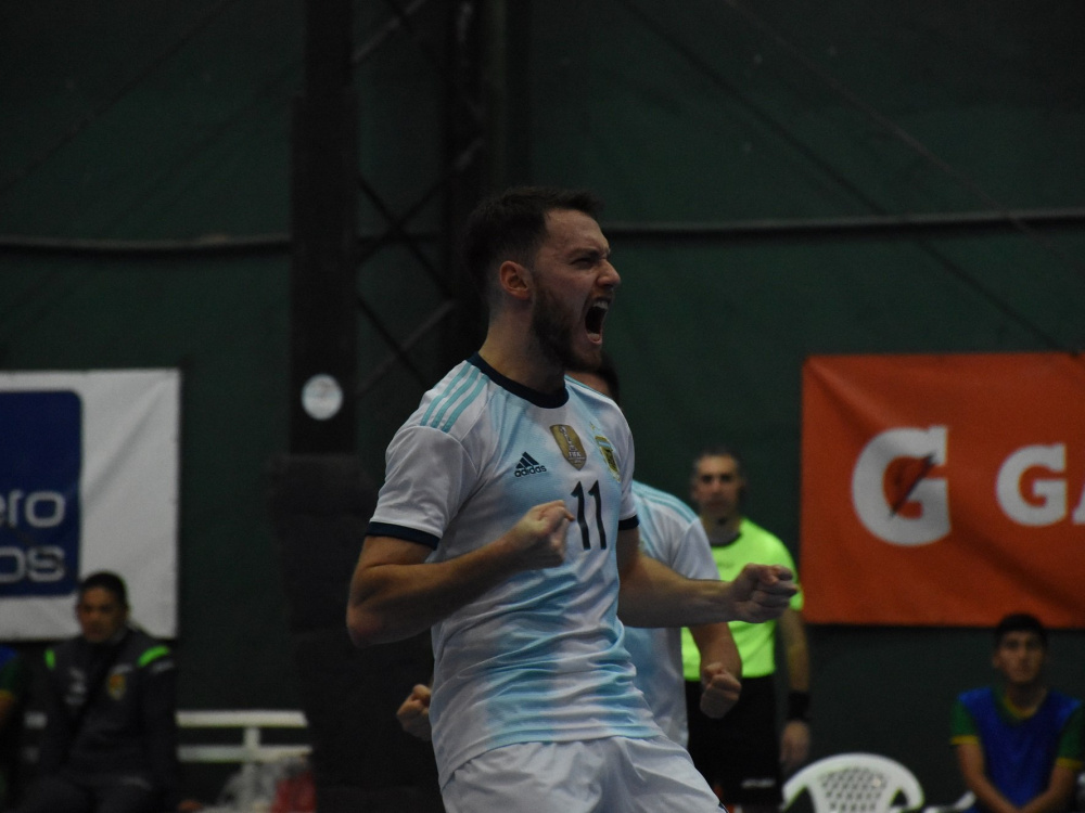 Doble victoria de Argentina ante Bolivia en la Liga Sudamericana de Futsal