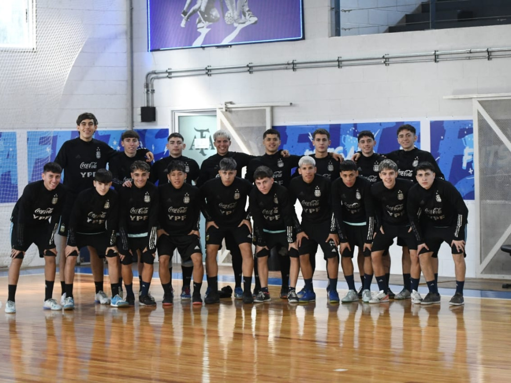 La Selección Sub17 inició un nuevo microciclo de trabajo de cara al Sudamericano