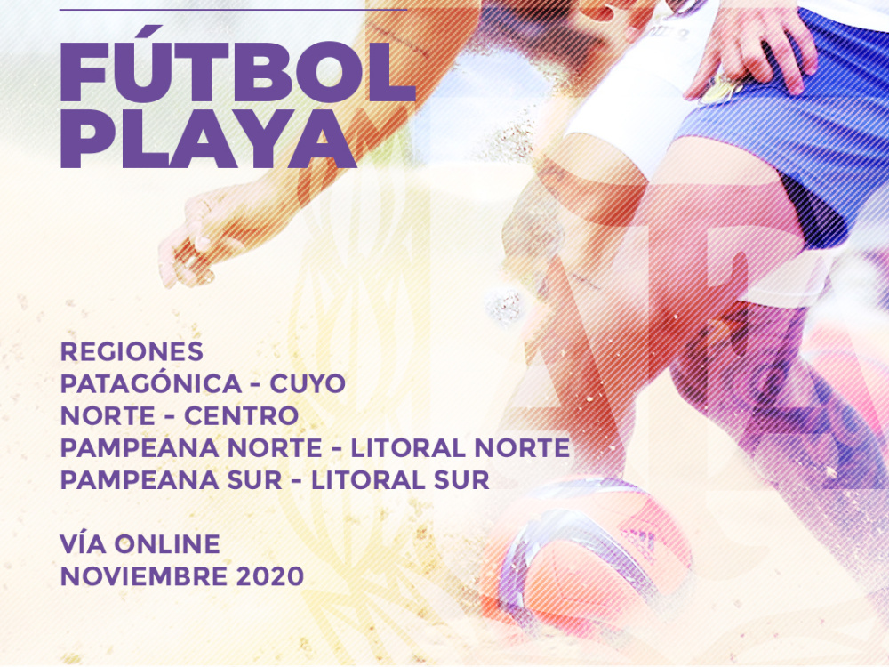 Capacitaciones de Fútbol Playa por todo el país
