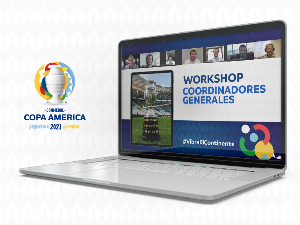 Workshop virtual con Coordinadores Generales de la CONMEBOL Copa América 2021