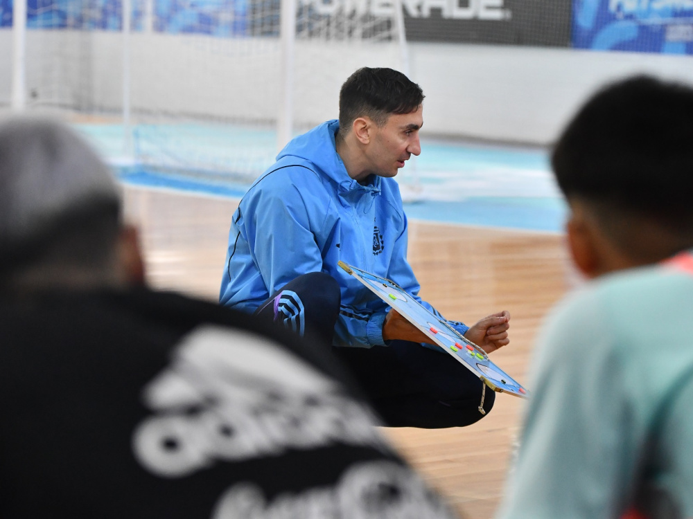 Nueva jornada de trabajo para la Selección de Futsal Sub 17