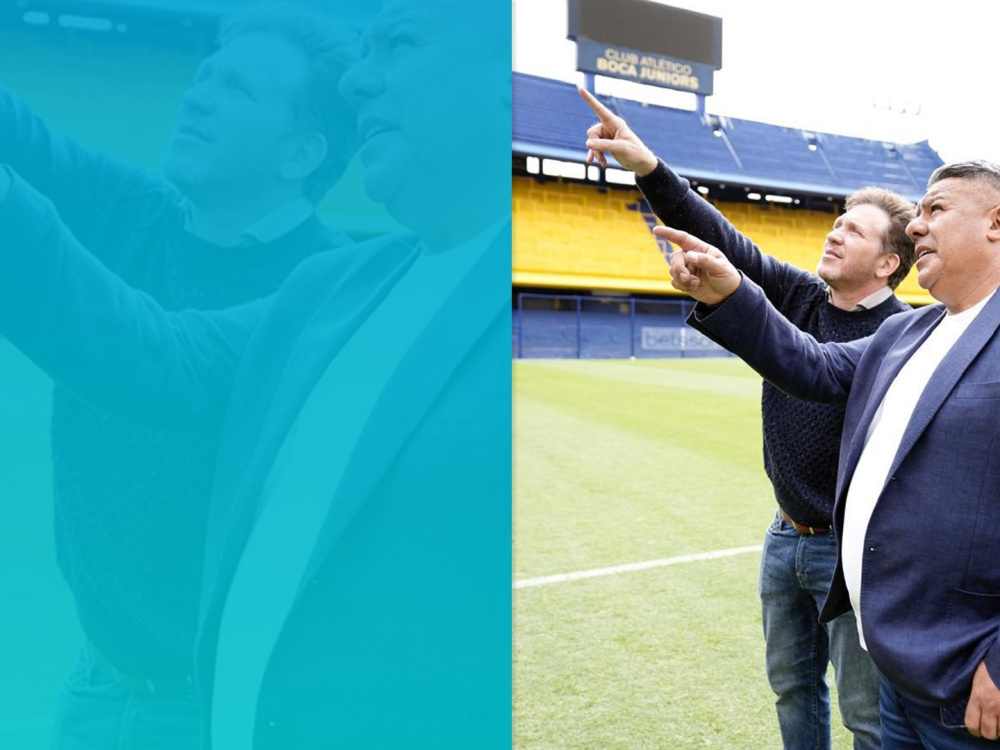 Recorrida de CONMEBOL y AFA por los estadios de River, Racing y Boca para la final de la Copa Libertadores 2024