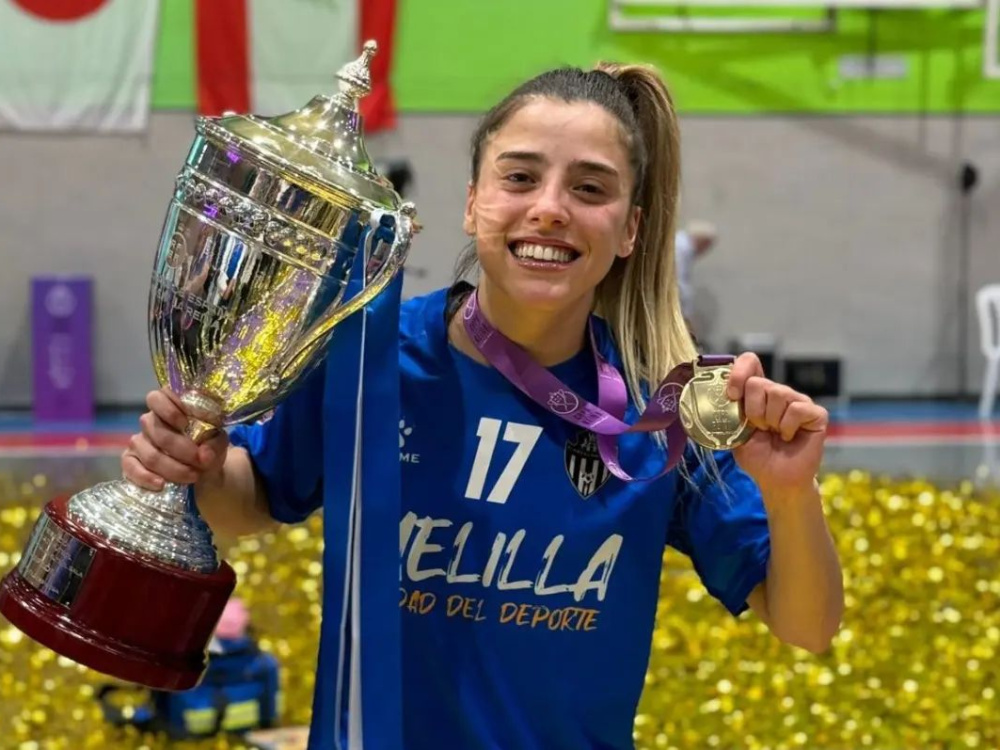 Silvina Nava es campeona de la Copa de la Reina 2024 con el Melilla de España