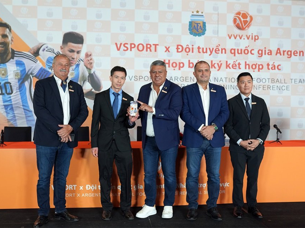 La Asociación del Fútbol Argentino presenta a VSPORTS como nuevo Sponsor Regional en Asia
