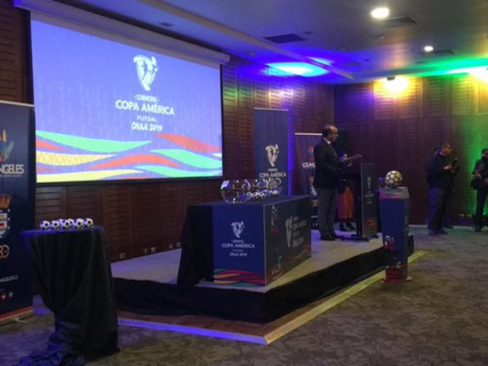 Se definió el fixture para la Copa América 2019 de futsal