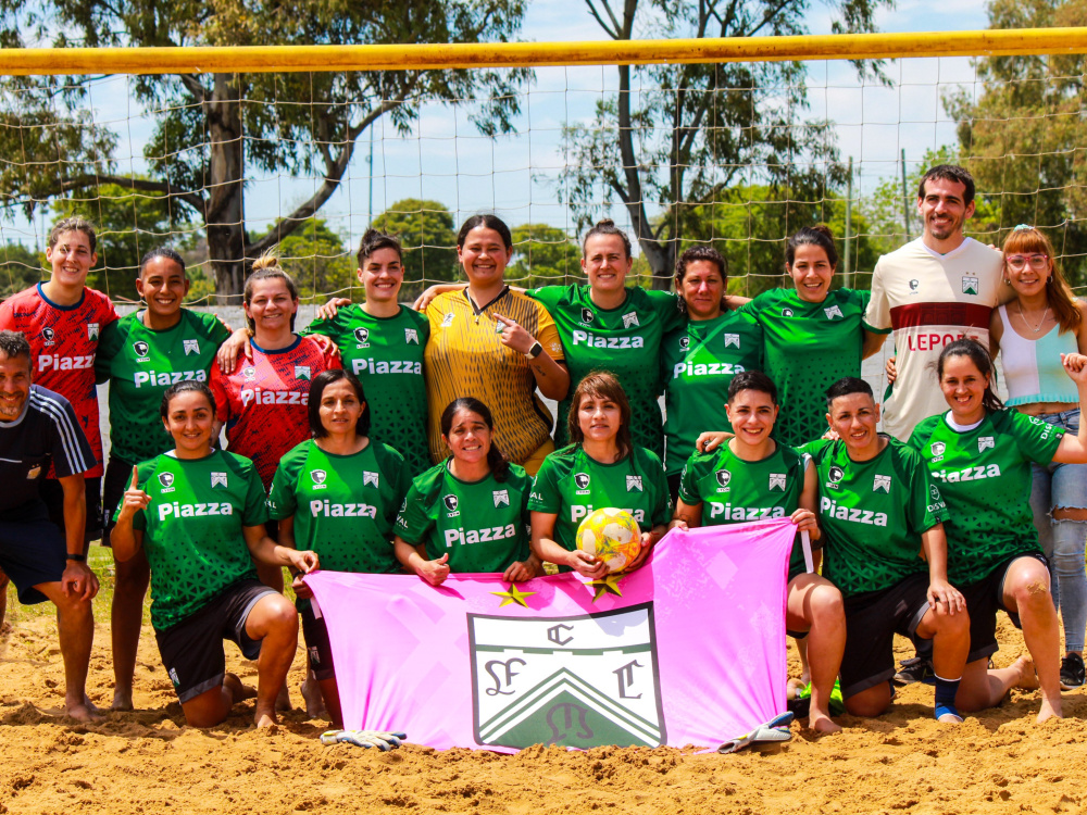 Ferro Carril Oeste es el campeón del Torneo Femenino de Fútbol Playa
