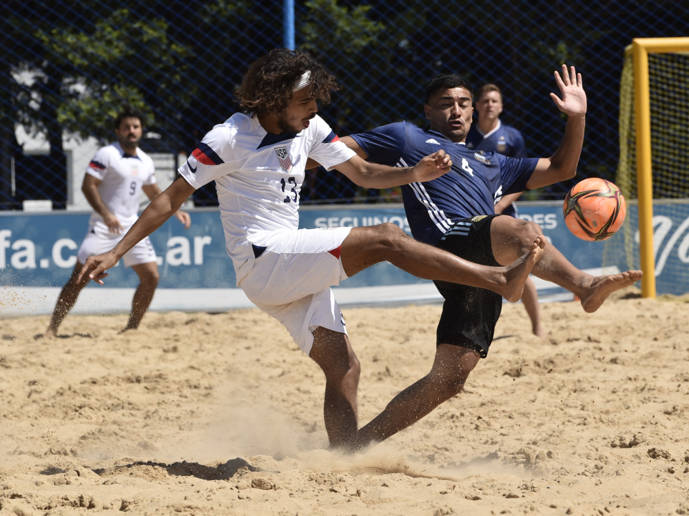 Fútbol Playa: Argentina superó a Estados Unidos en el primer amistoso