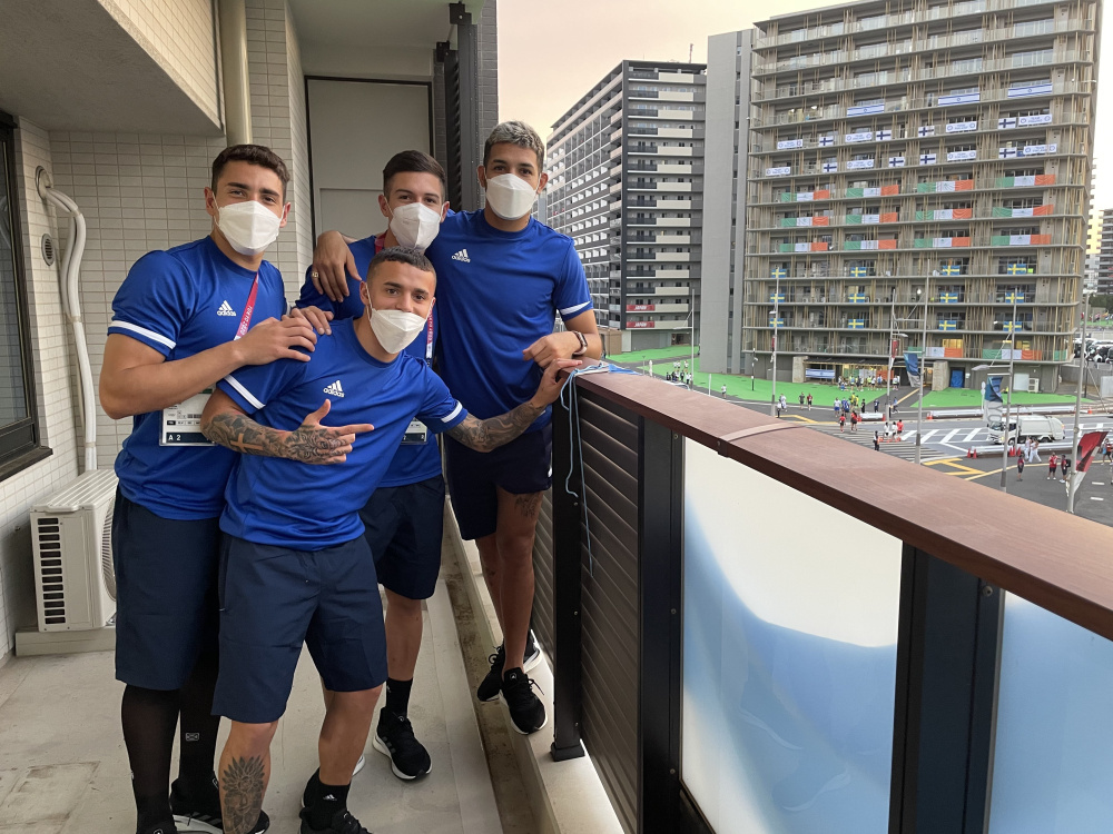 La delegación argentina ya está instalada en la Villa Olímpica