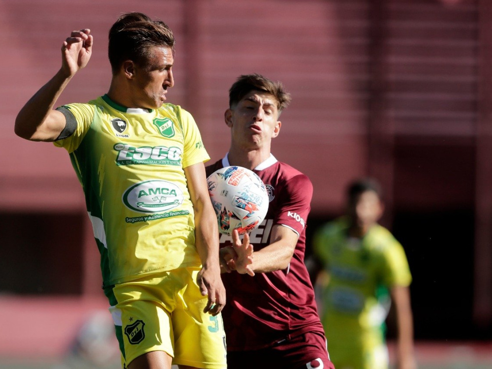 En el inicio del domingo, Lanús - Defensa y Justicia igualaron 1 a 1