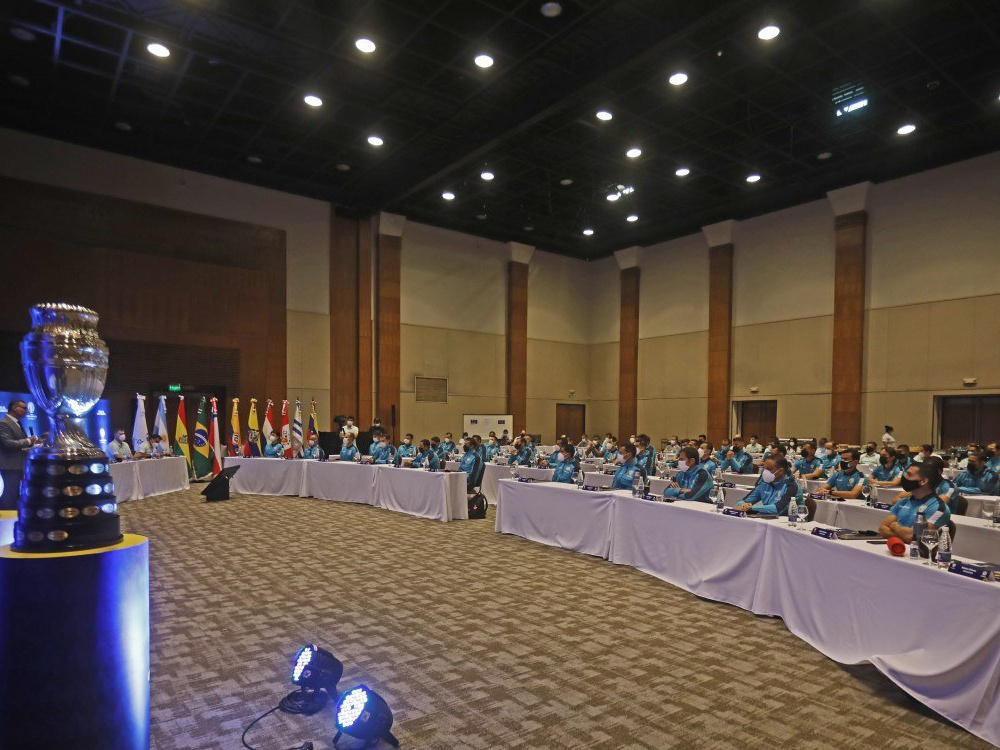 Se llevó a cabo el Seminario de Árbitros previo a la CONMEBOL Copa América