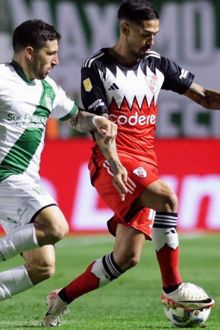 Banfield y River empataron 1-1 en el cierre de la jornada