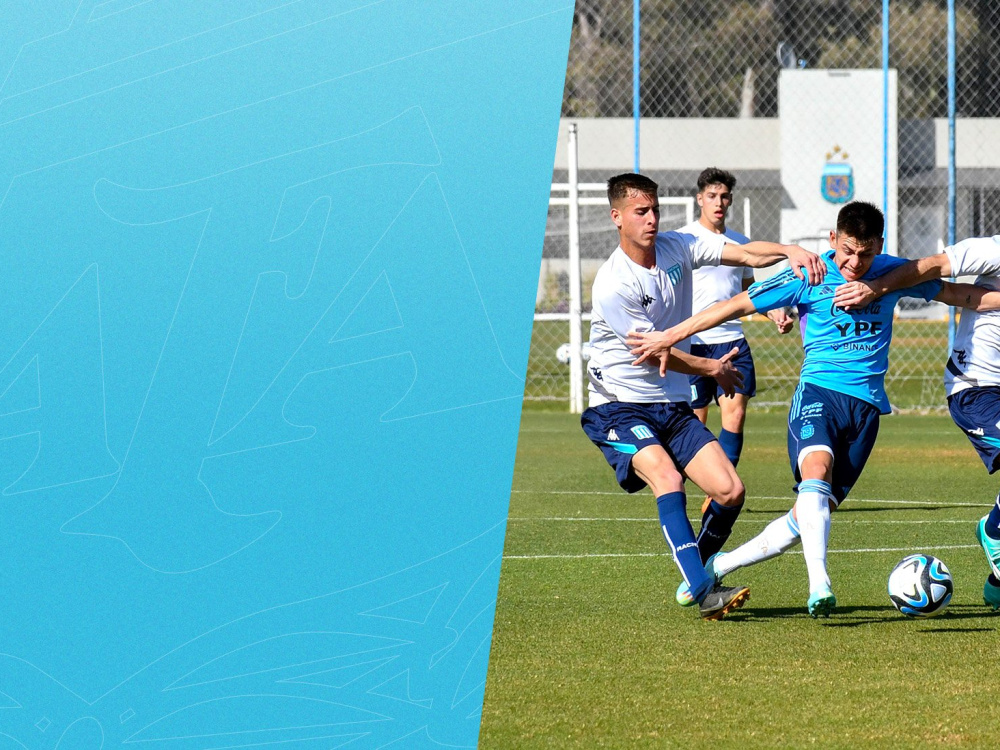 Sub 17: la preselección disputó un amistoso ante Racing