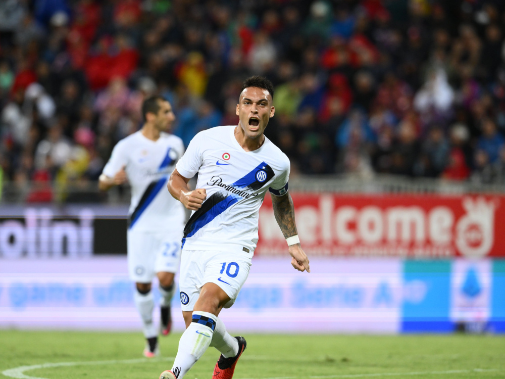 Lautaro Martínez anotó un gol en el triunfo de Inter