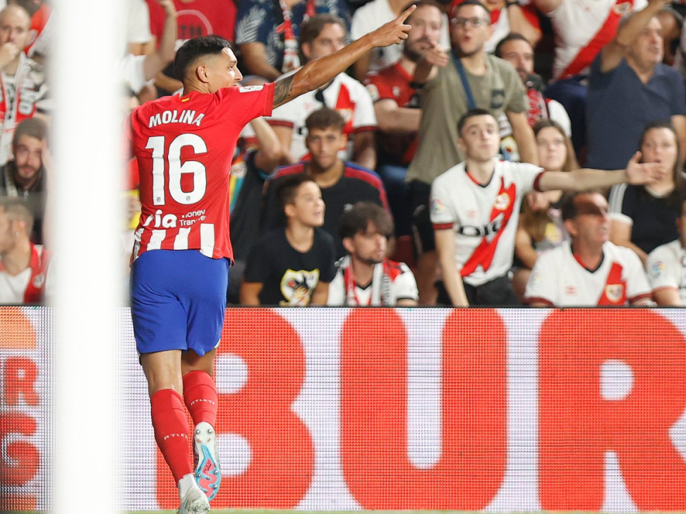 Ángel Correa y Nahuel Molina marcaron para el Atlético Madrid