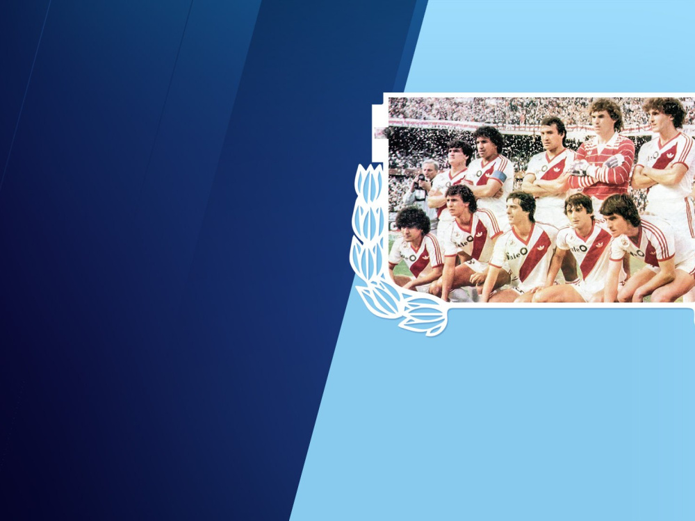 A 35 años: River campeón del torneo local de 1985/86