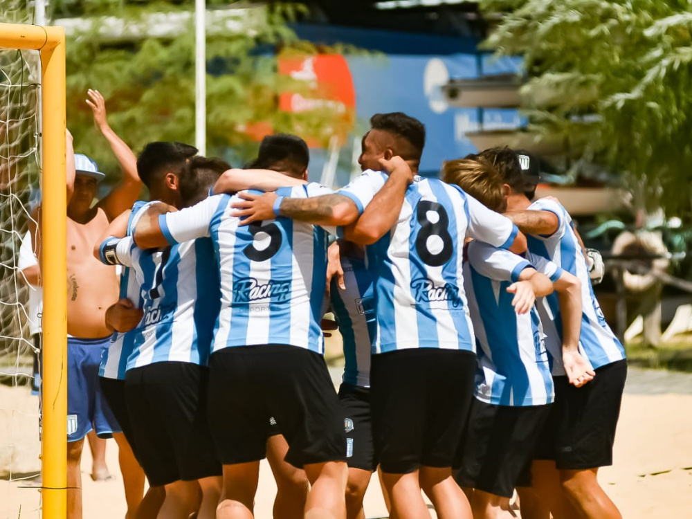 Racing y Acassuso jugarán la final del Torneo Transición de Fútbol Playa 2021
