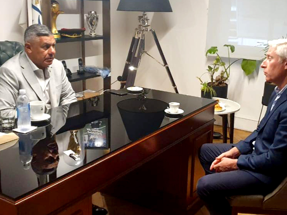 Reunión por el regreso del público a los estadios