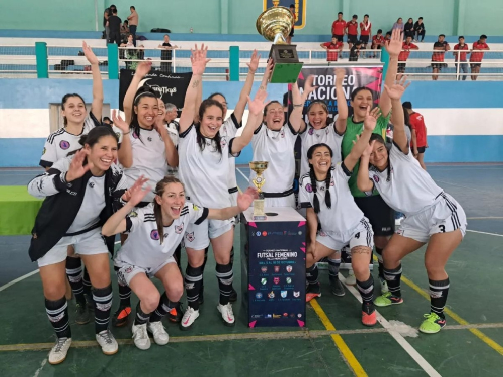 Luna Park, de Bariloche, campeón del Torneo Nacional de Futsal Femenino