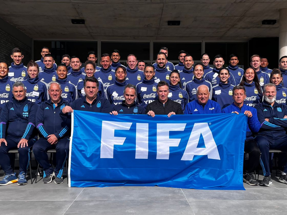 Se realizó en Ezeiza la primera edición del Curso RAP FIFA para árbitros de FUTSAL