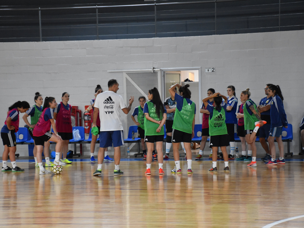 La Selección Femenina de Futsal continúa con la preparación para la Copa América