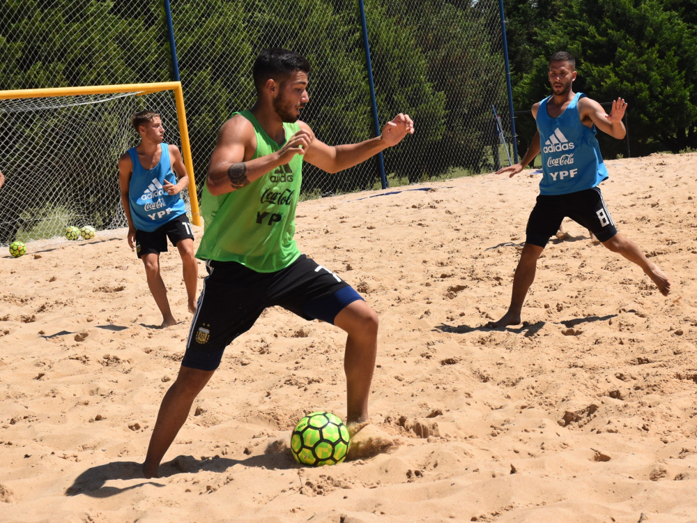 La Selección Sub 20 de Fútbol Playa disputará un amistoso con Huracán 