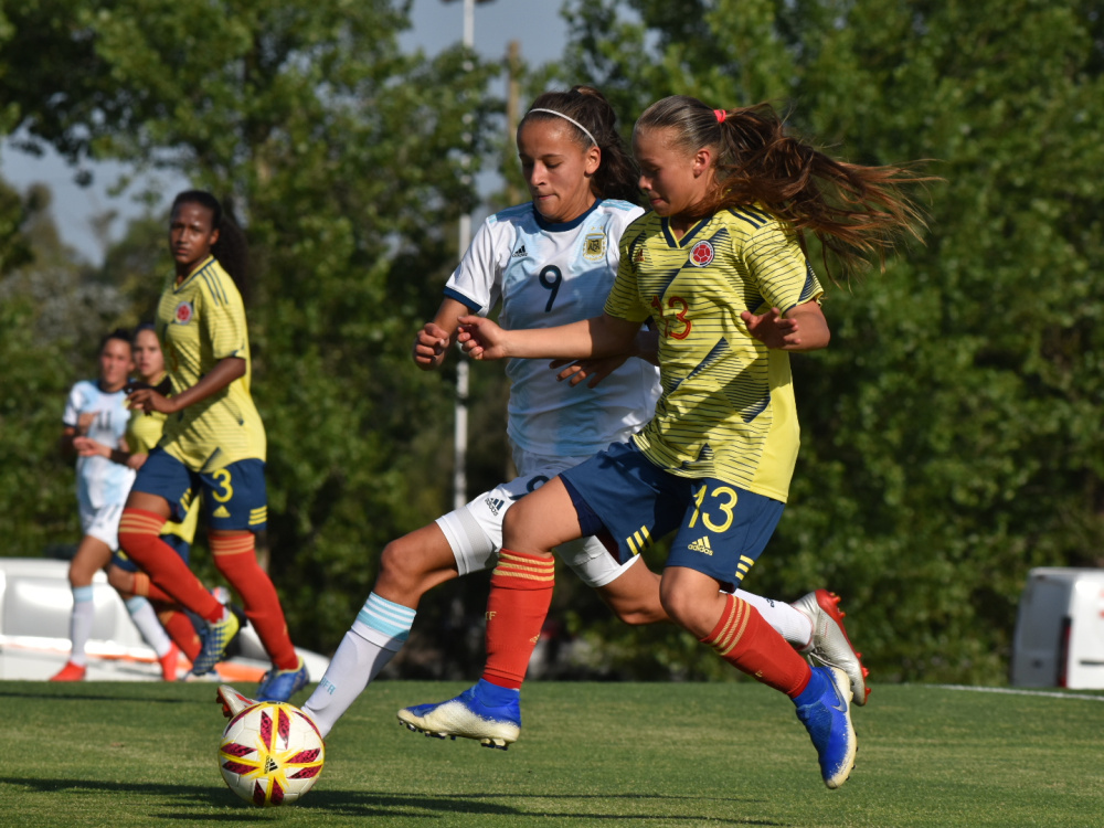 La Selección Sub 17 Femenina recibió a Colombia