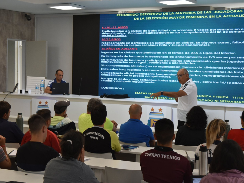 Primer Encuentro Anual de Preparadoras y Preparadores Físicos del Fútbol Femenino