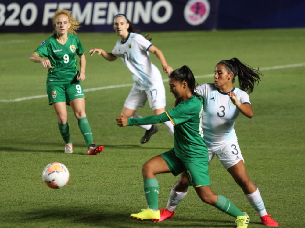 Argentina igualó 1-1 ante Bolivia en el Sudamericano Sub 20 Femenino