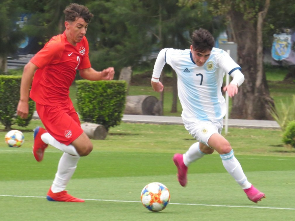 La Sub 17 superó 2-1 a Canadá en el predio de Ezeiza