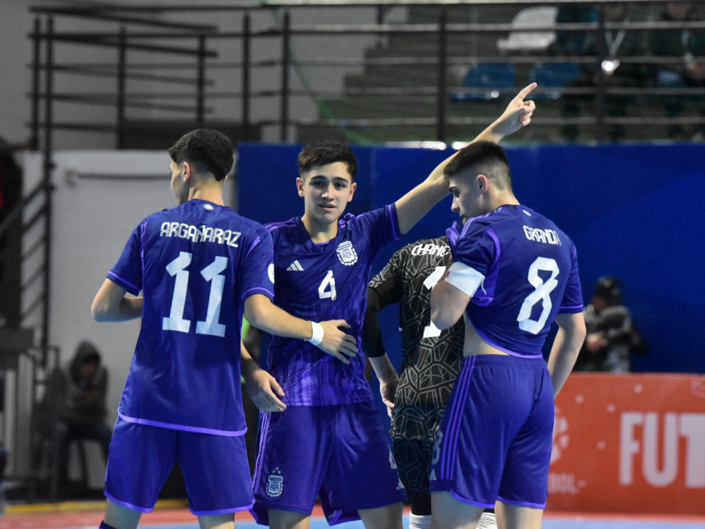 Futsal: en su debut en el Sudamericano, Argentina se impuso 3-0 ante Perú