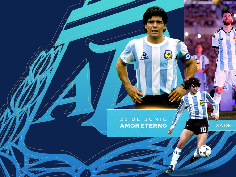 Ayer se celebró el Día del Futbolista Argentino