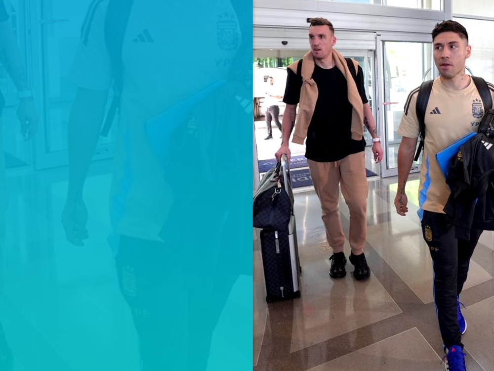 Plantel completo en la Selección Argentina que se prepara para la Copa América 2024