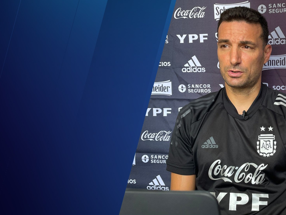 Lionel Scaloni en conferencia: "Quiero recalcar la predisposición de nuestros futbolistas"